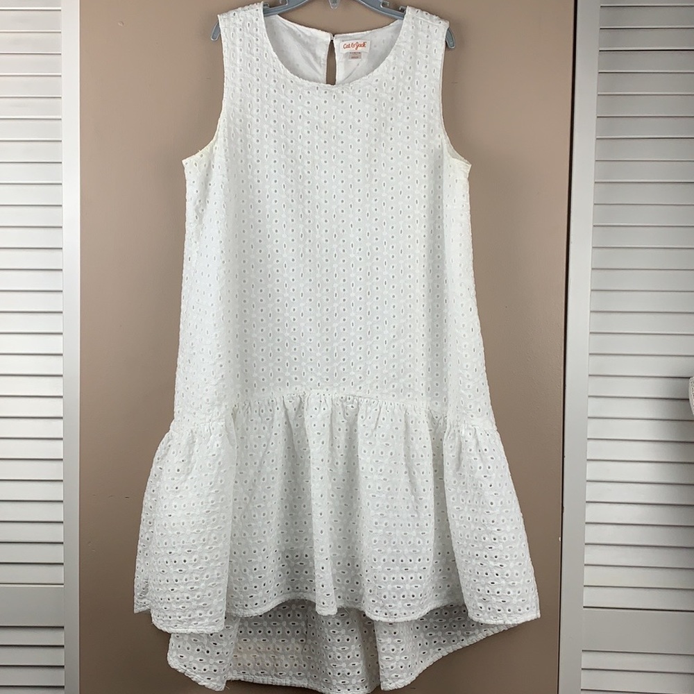 Cat & Jack Eyelet High/Low Dress